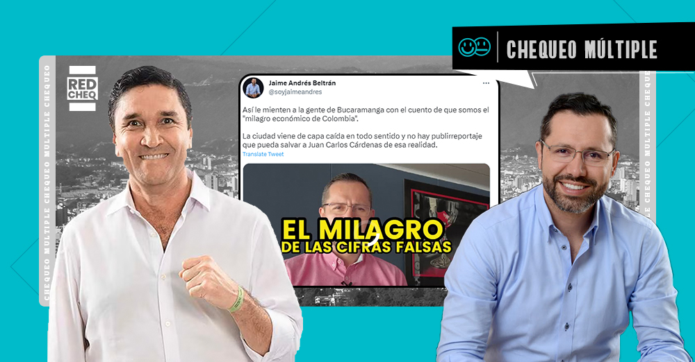 Concejal Jaime Beltrán critica al alcalde de Bucaramanga con datos falsos y cuestionables